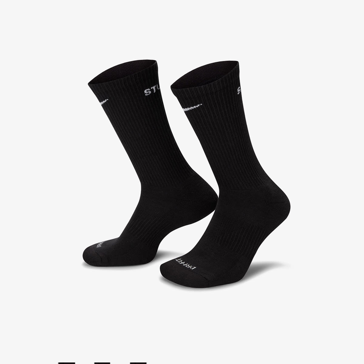 Nike x Stussy Socks (Black & White) | END. Launches