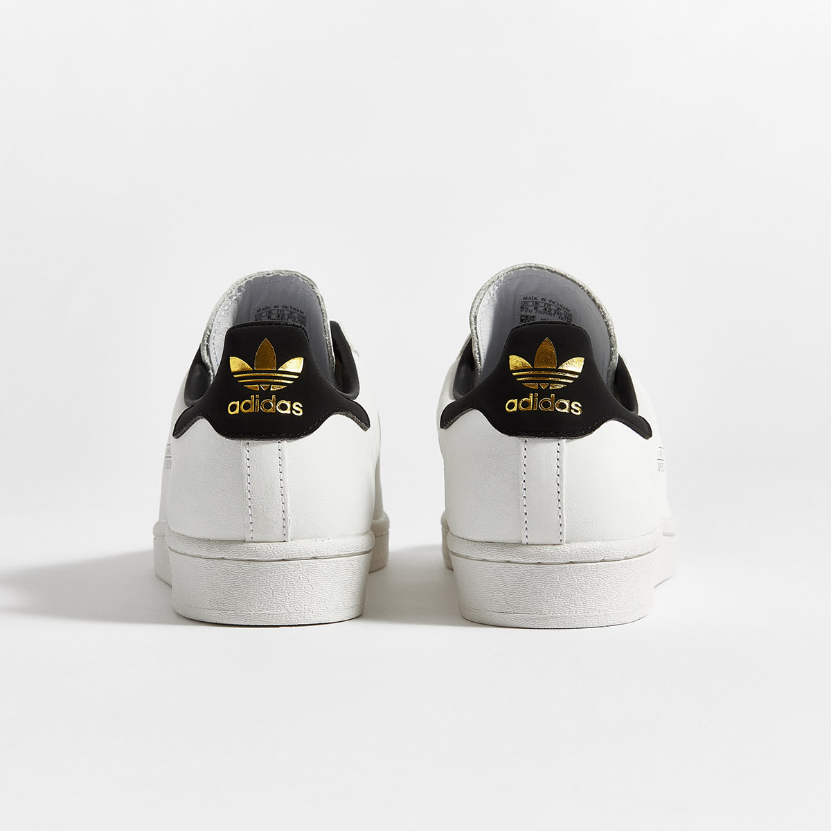 Adidas Superstar Pure Los Angeles (White, Black & Gold) | END 