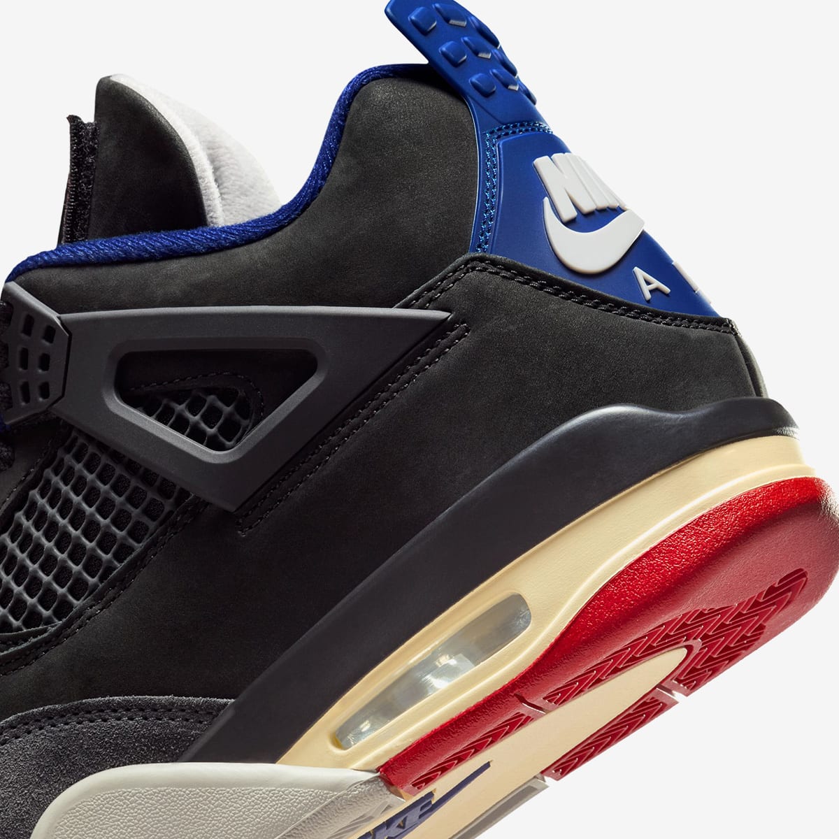 スニーカー Air Jordan 4 Retro OG RMSTD Air Jordan 4 Retro Og Rmstd Sneaker (Black, Red & Grey