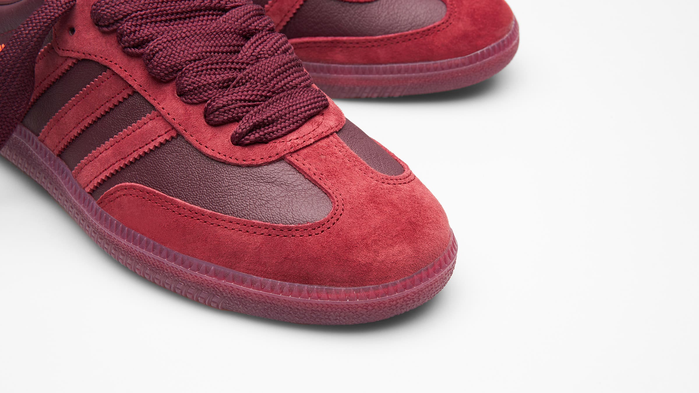 Adidas x Jonah Hill Samba (Maroon & Ecru Tint) | END. Launches