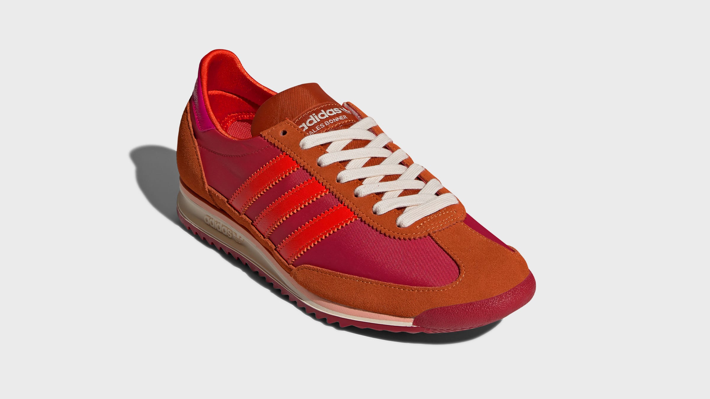 Adidas x Wales Bonner SL72 (Trace Pink, Orange & Maroon) | END. Launches
