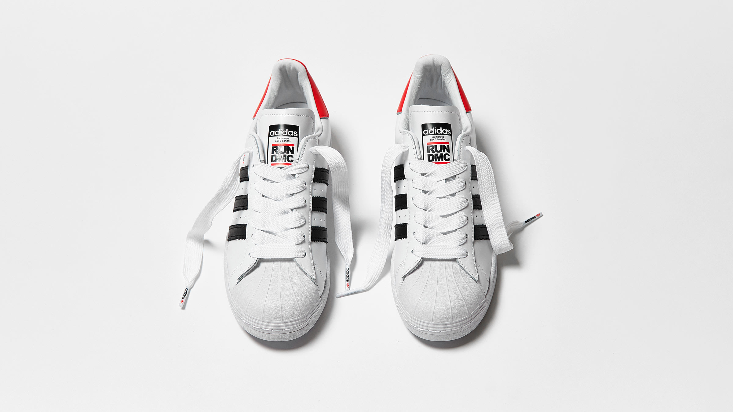 Adidas x Run DMC Superstar (White & Black) END. Launches