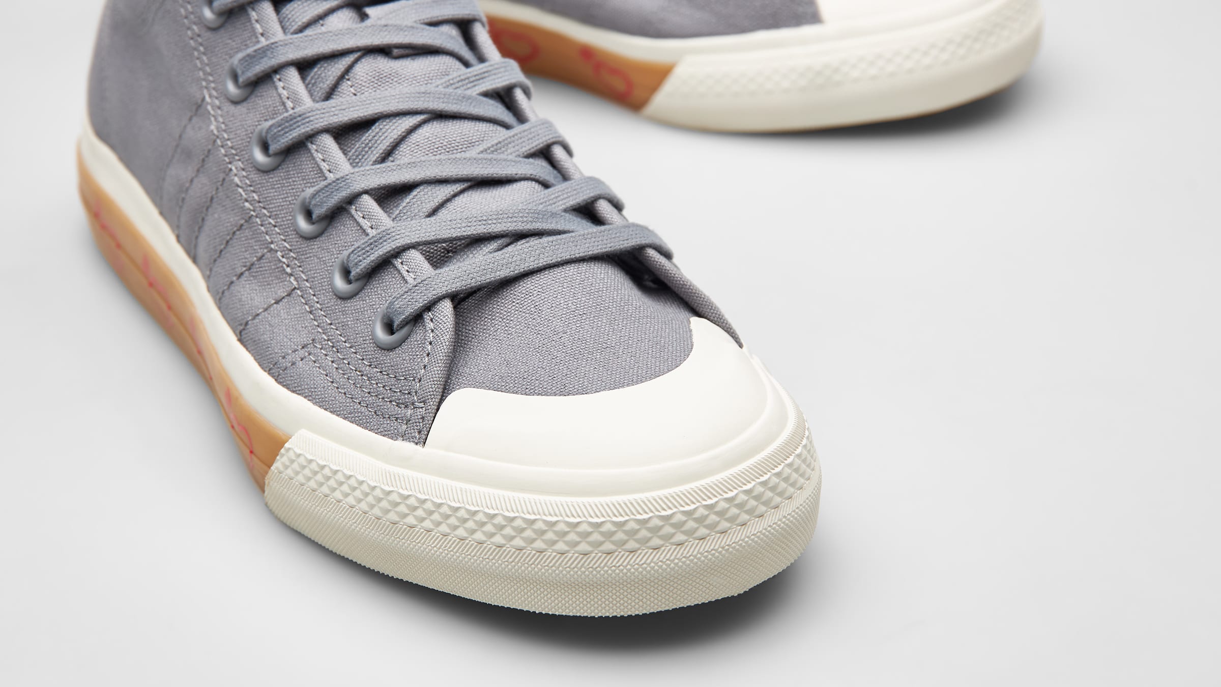 Adidas x Human Made Nizza Hi (Grey) | END. Launches