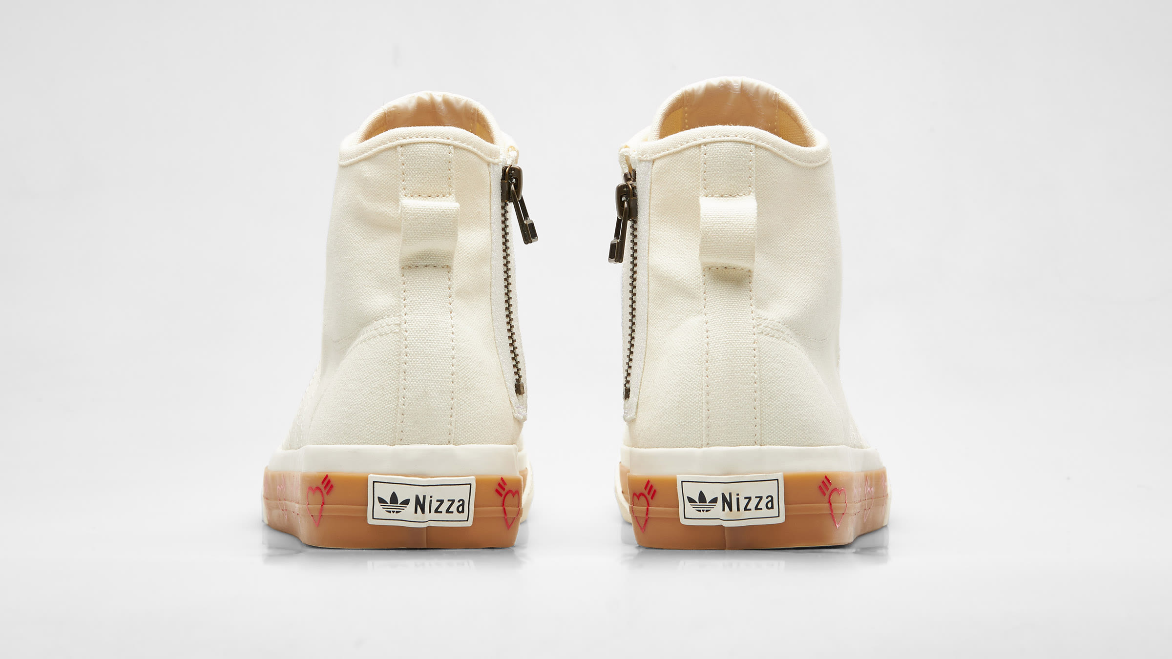 Adidas x Human Made Nizza Hi (Off White) | END. Launches