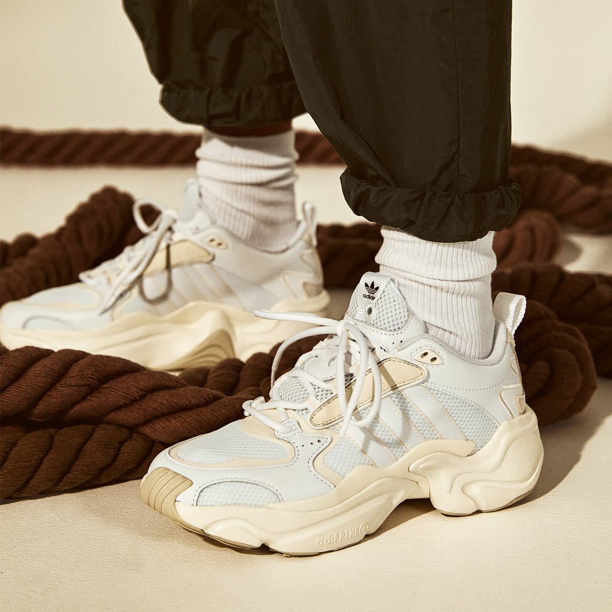 Adidas Consortium x Naked Magmur Runner W (White) | END. Launches