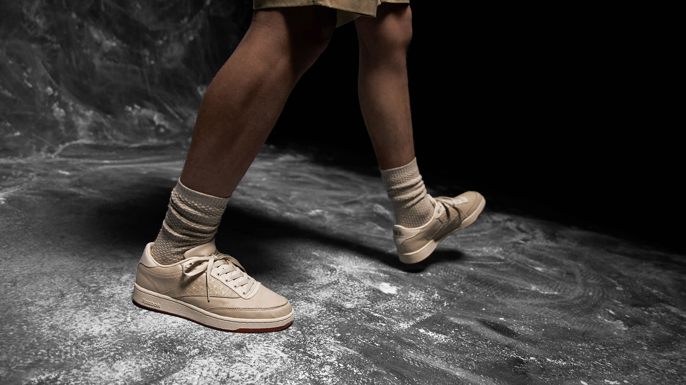 reebok club c 85 beach stone