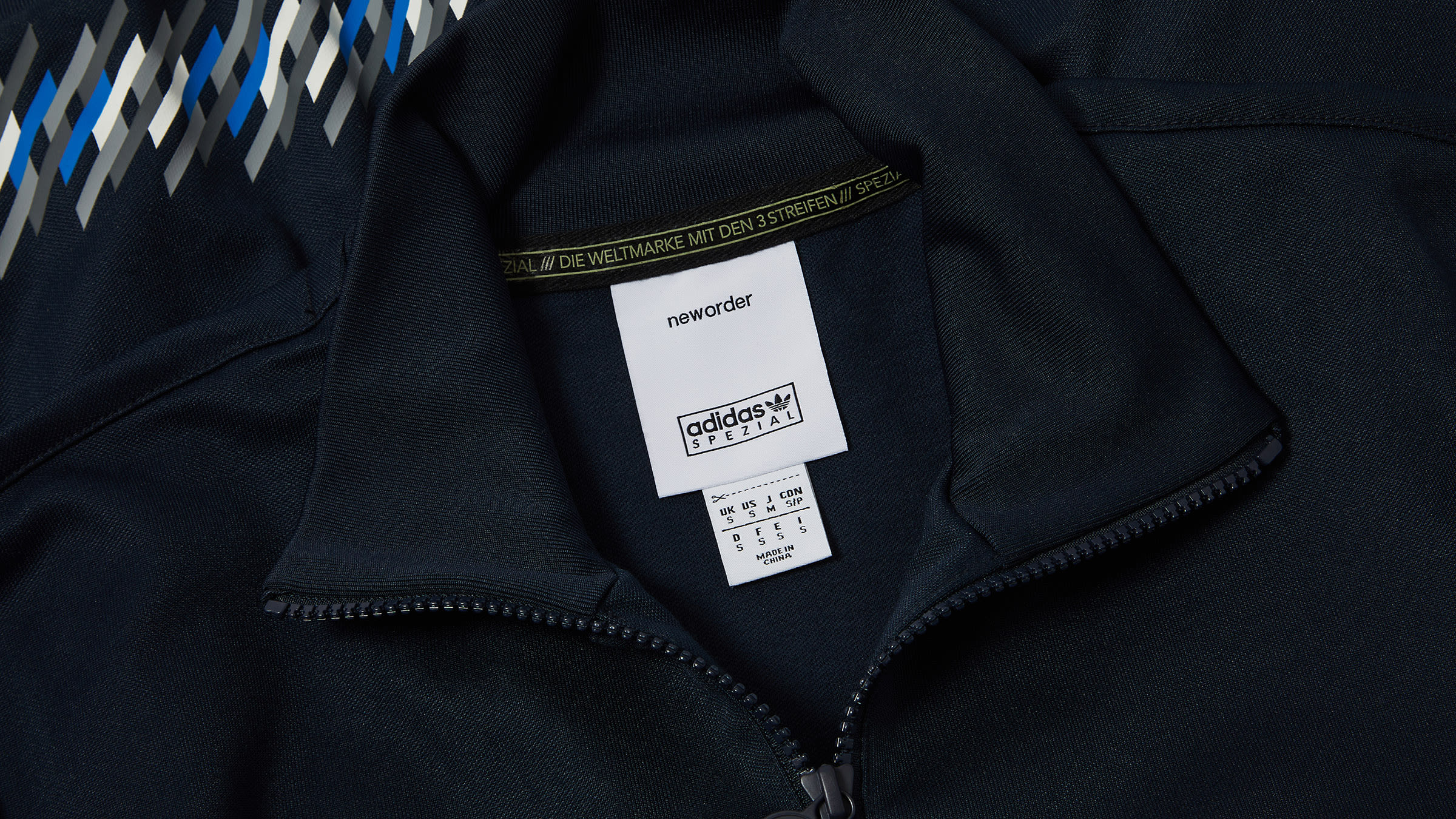 Adidas New Order x SPZL Track Top (Night Navy) | END. Launches
