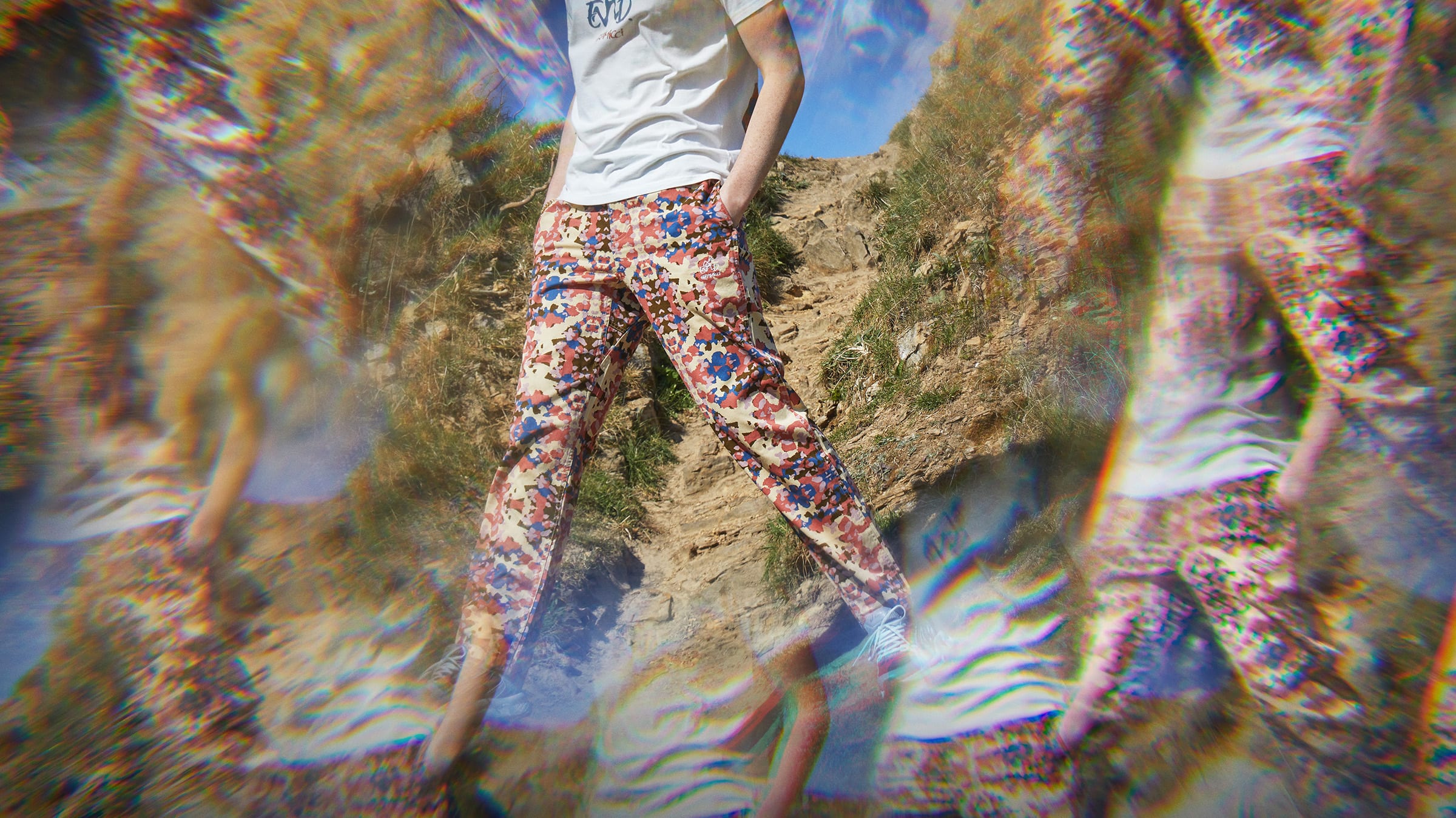 END. x Gramicci 'Kaleidoscope' Pant (Tan Camo) | END. Launches