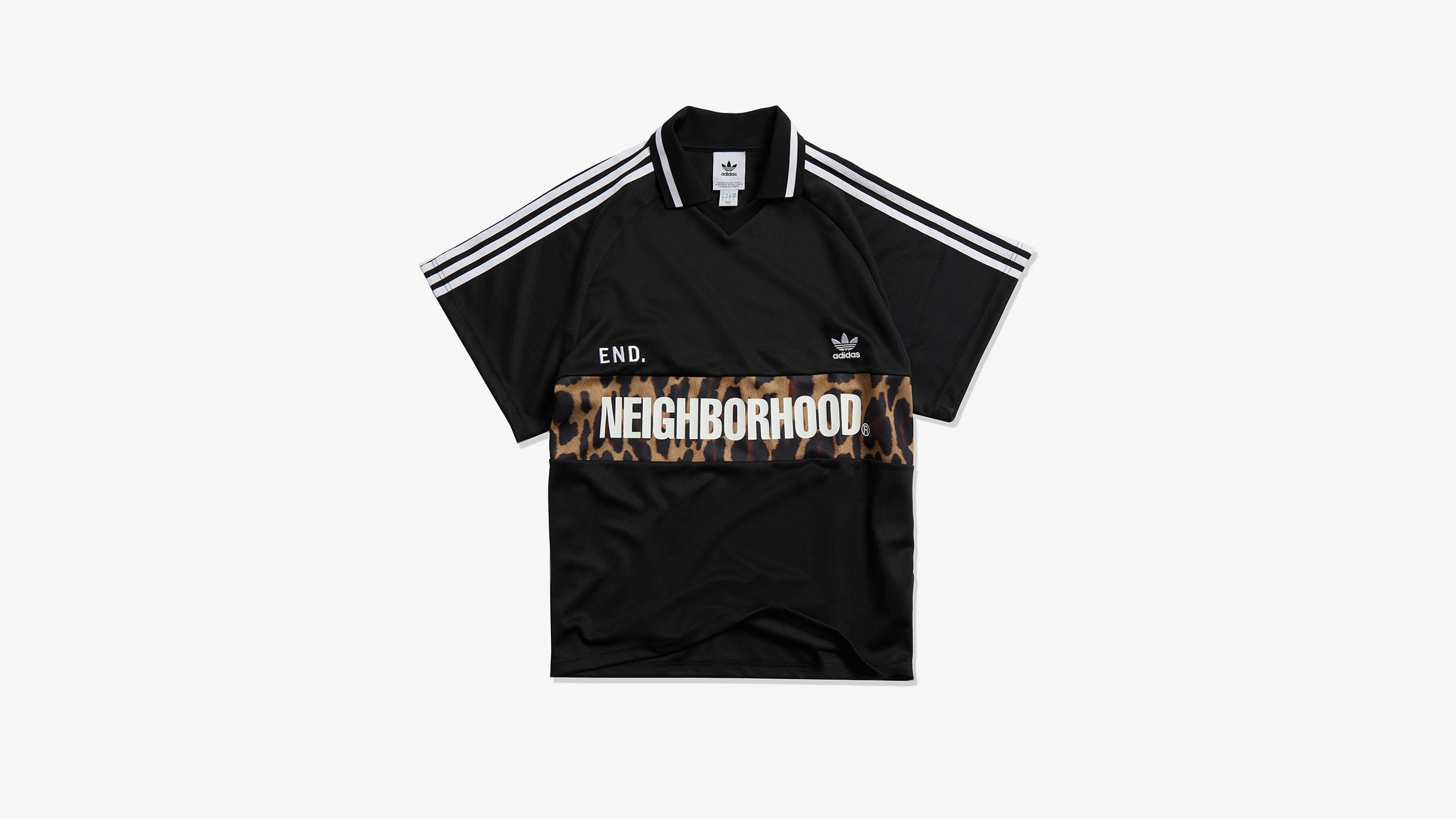 END. x Adidas x Neighborhood Oversize Vintage Jersery (Black