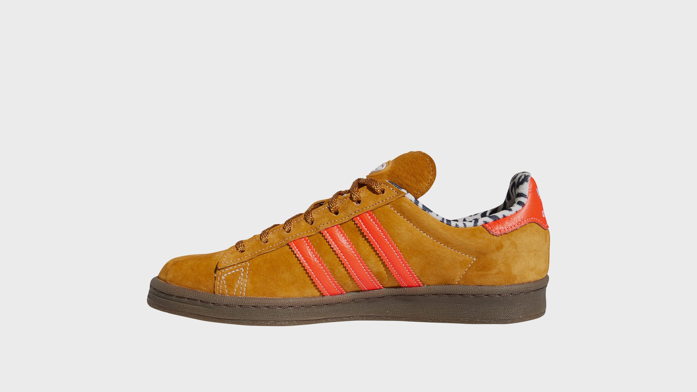 Adidas x X-Large Campus 80 (Mesa, Red & Gum) | END. Launches