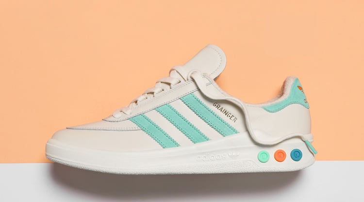 END. x Adidas Tennis Club Grainger (White & Bahia Mint) | END