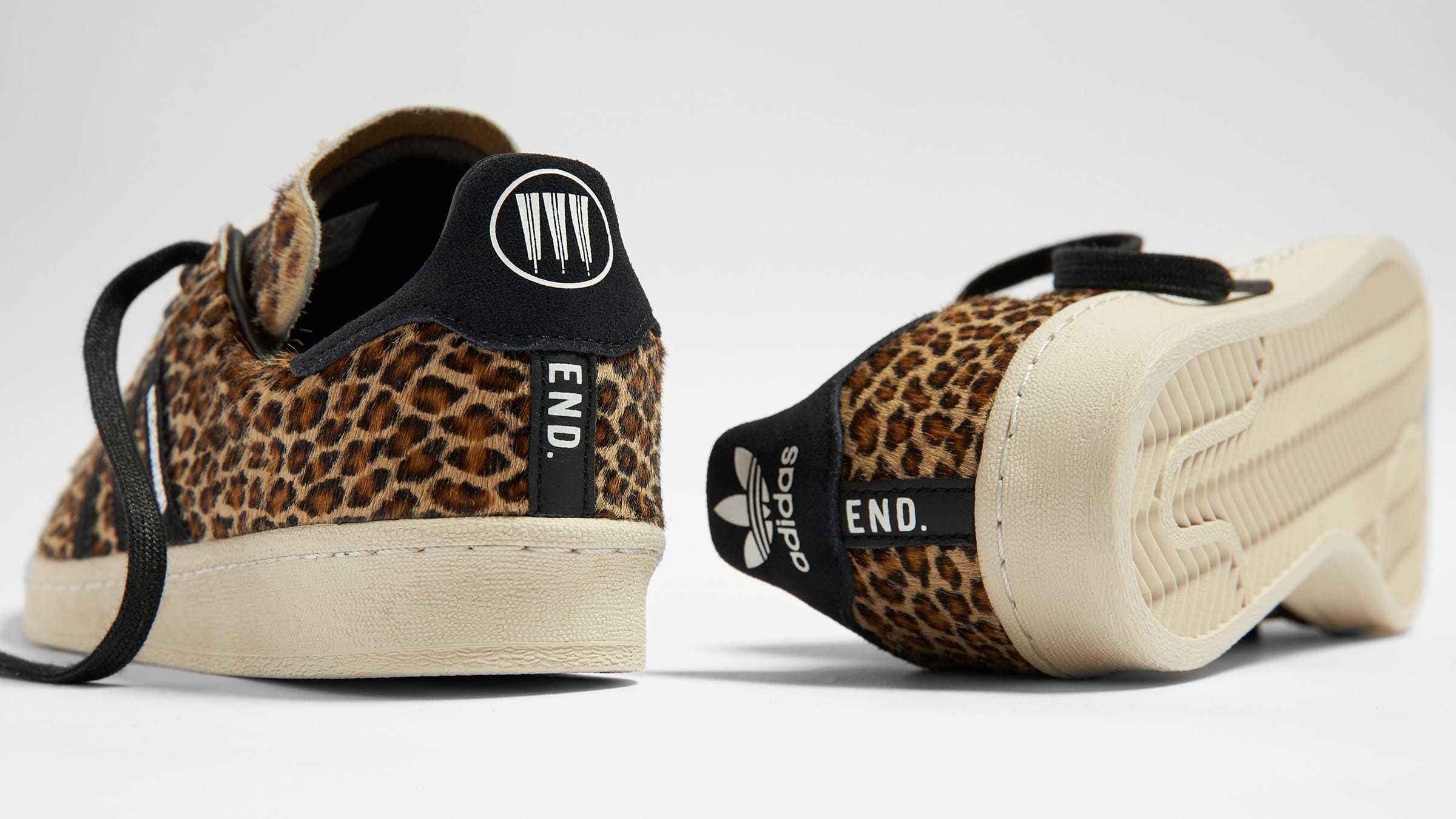 END. x Adidas x Neighborhood Campus (Leopard  Black) | END. Launches
