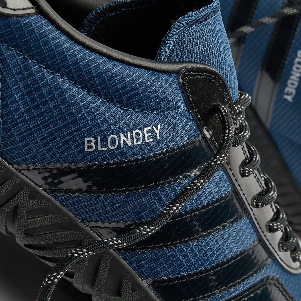 Adidas x Blondey McCoy GAZELLE INDOOR (Mineral Blue/Core Black/Blue