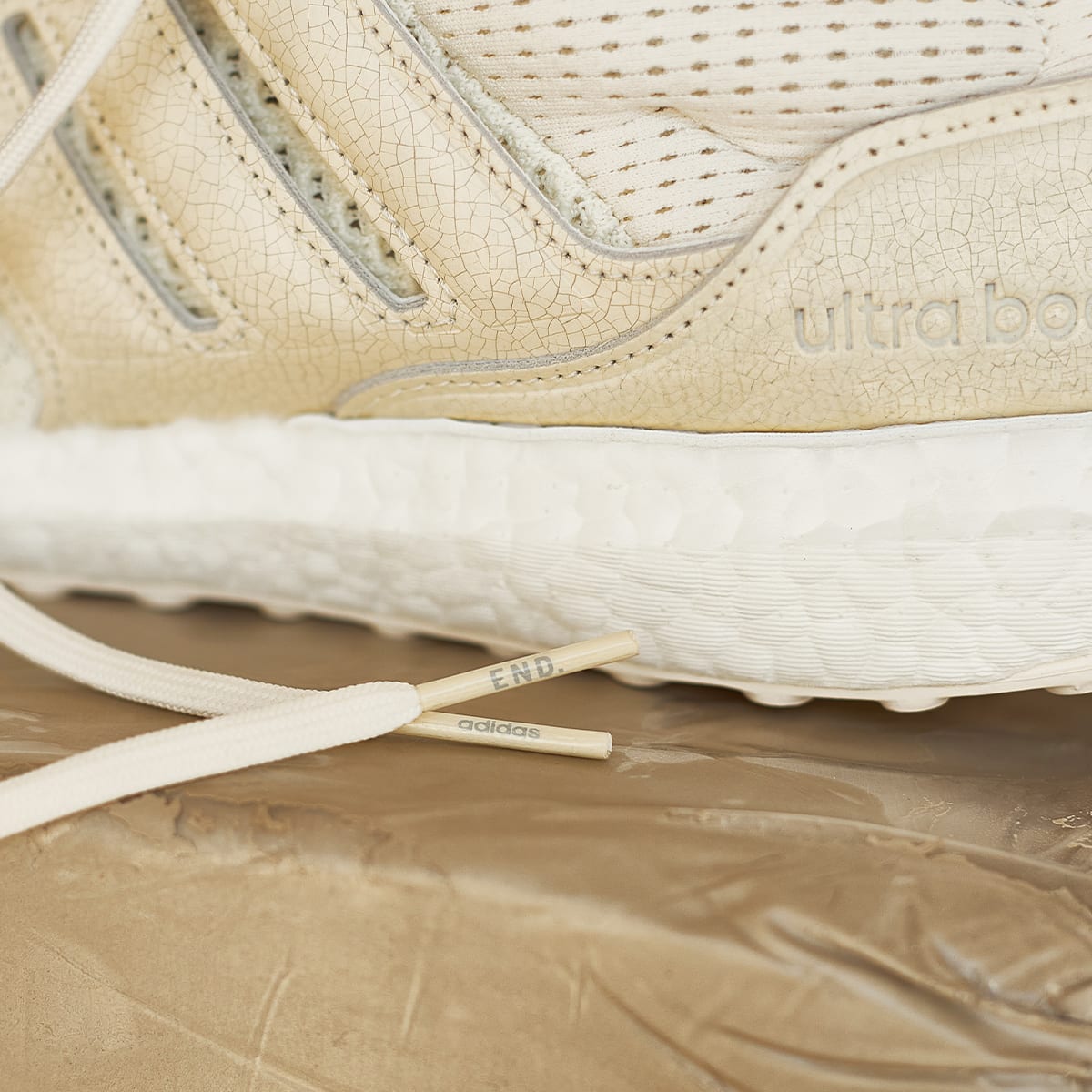 END. x Adidas Ultraboost OG 1.0 'Ceramic Craze' (Core White, Off 