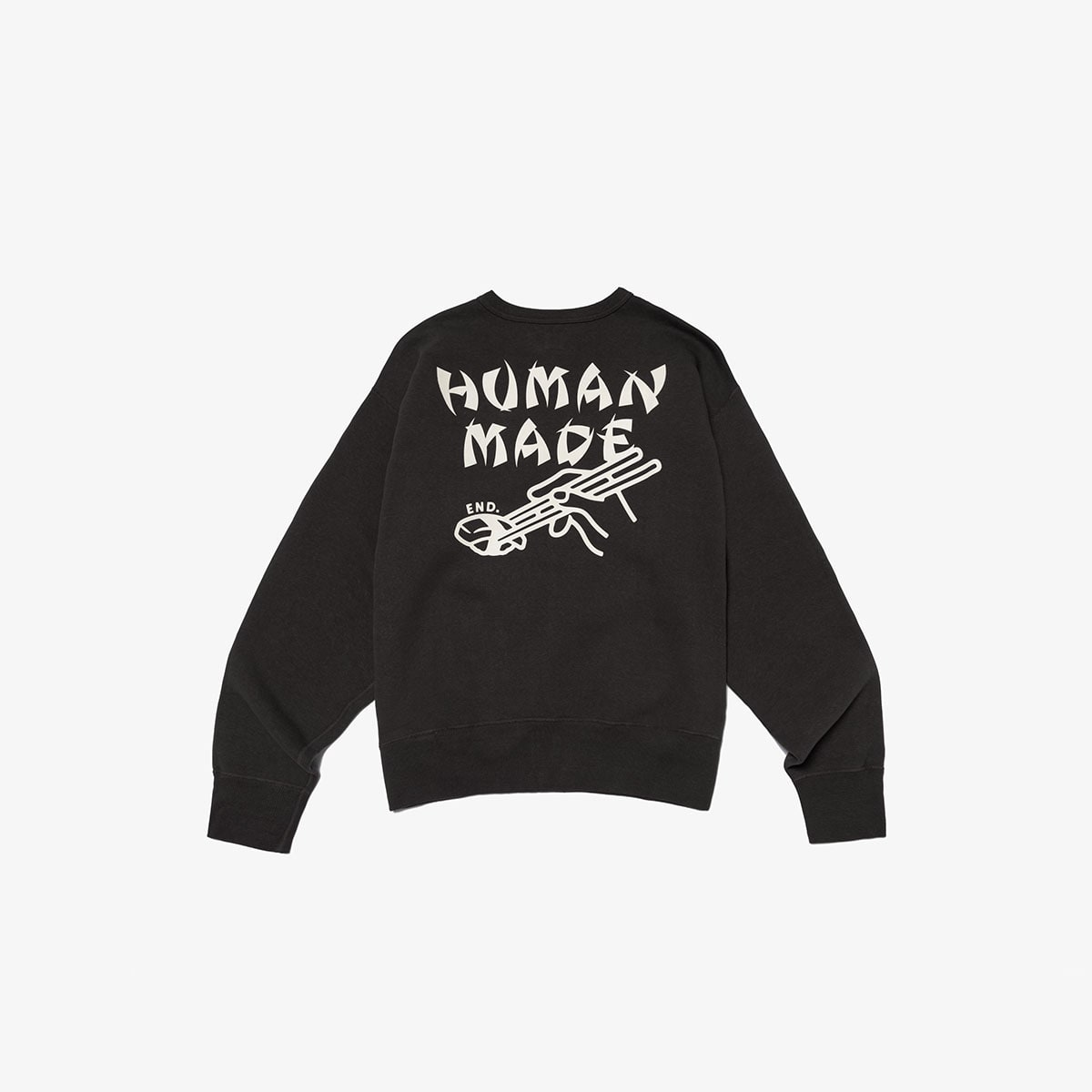 END. x Human Made Sushi Sweat (Black) | END. Launches