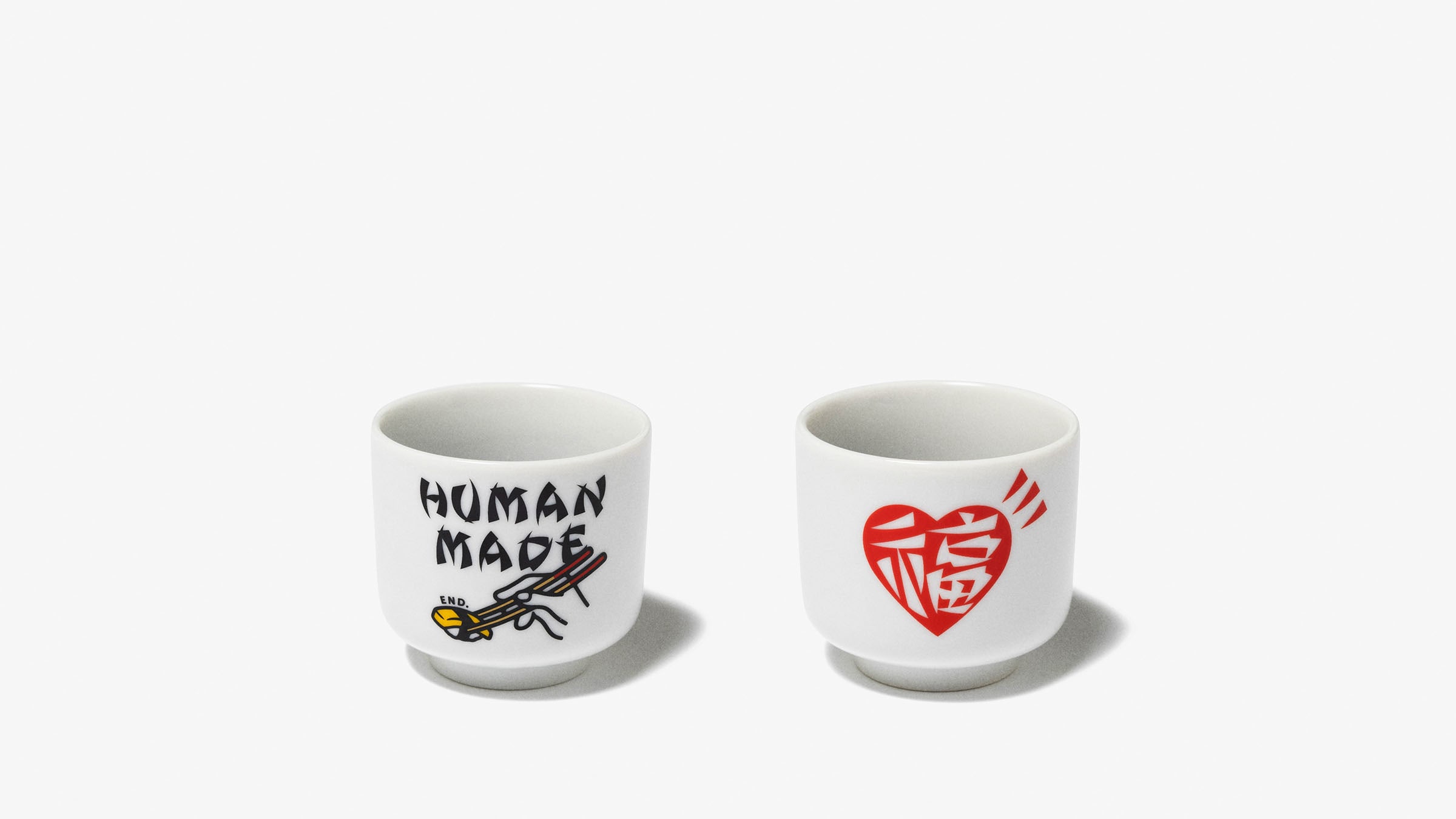 END. x Human Made Sushi Sake Set (White) | END. Launches