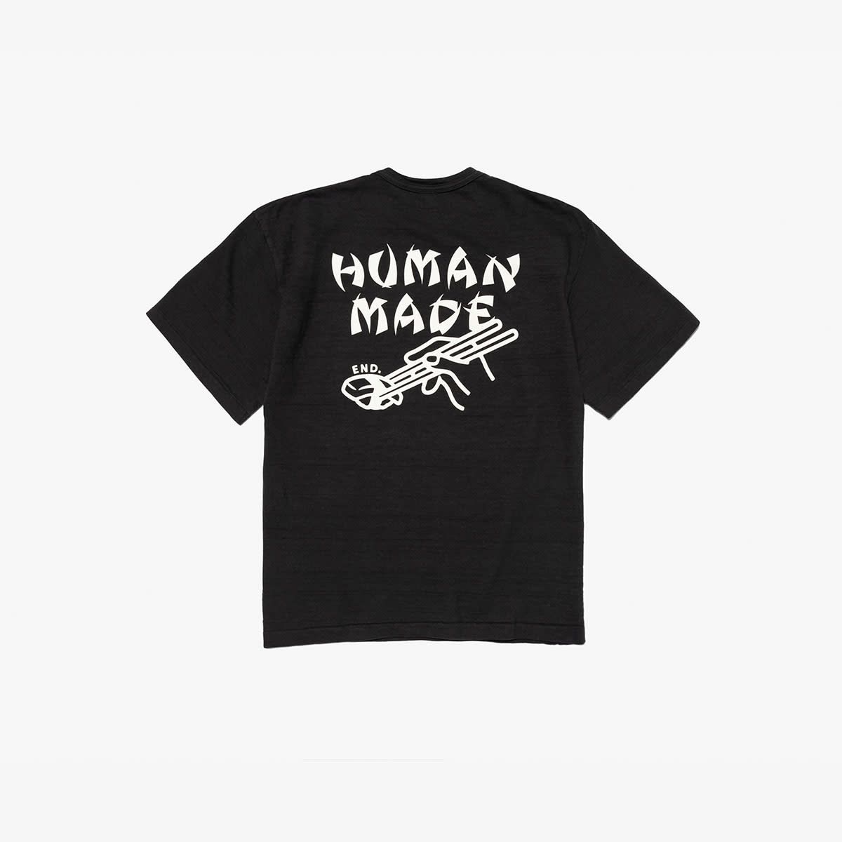 HUMAN MADE/END.コラボ sushi Tシャツ/黒/L-