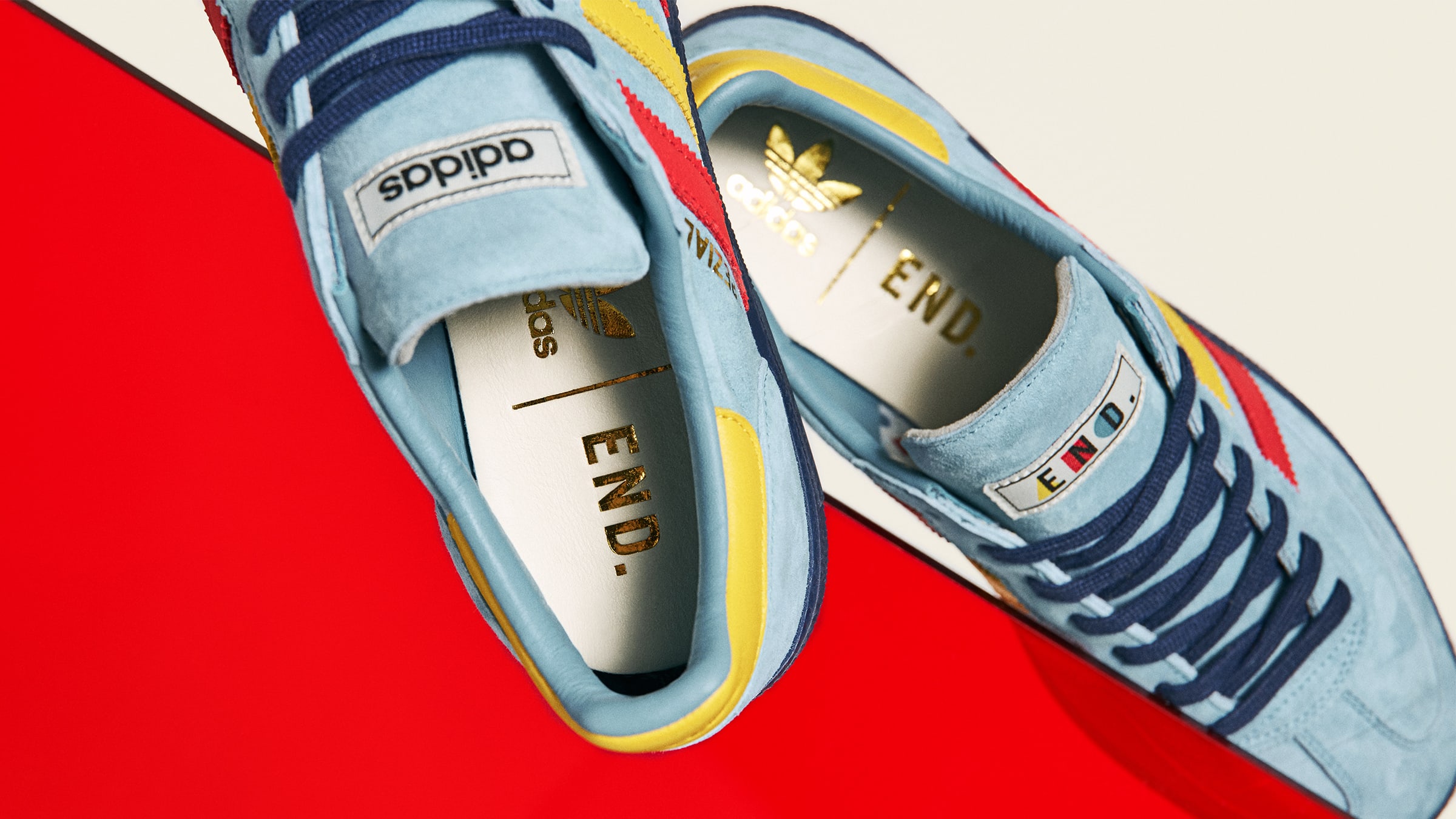 END. x Adidas Spezial (Blue Team Yellow) END. Launches