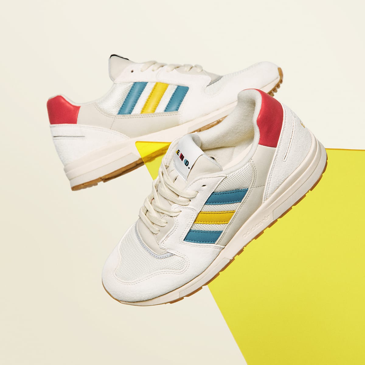 END. x Adidas ZX 420 (Off White & White) | END. Launches