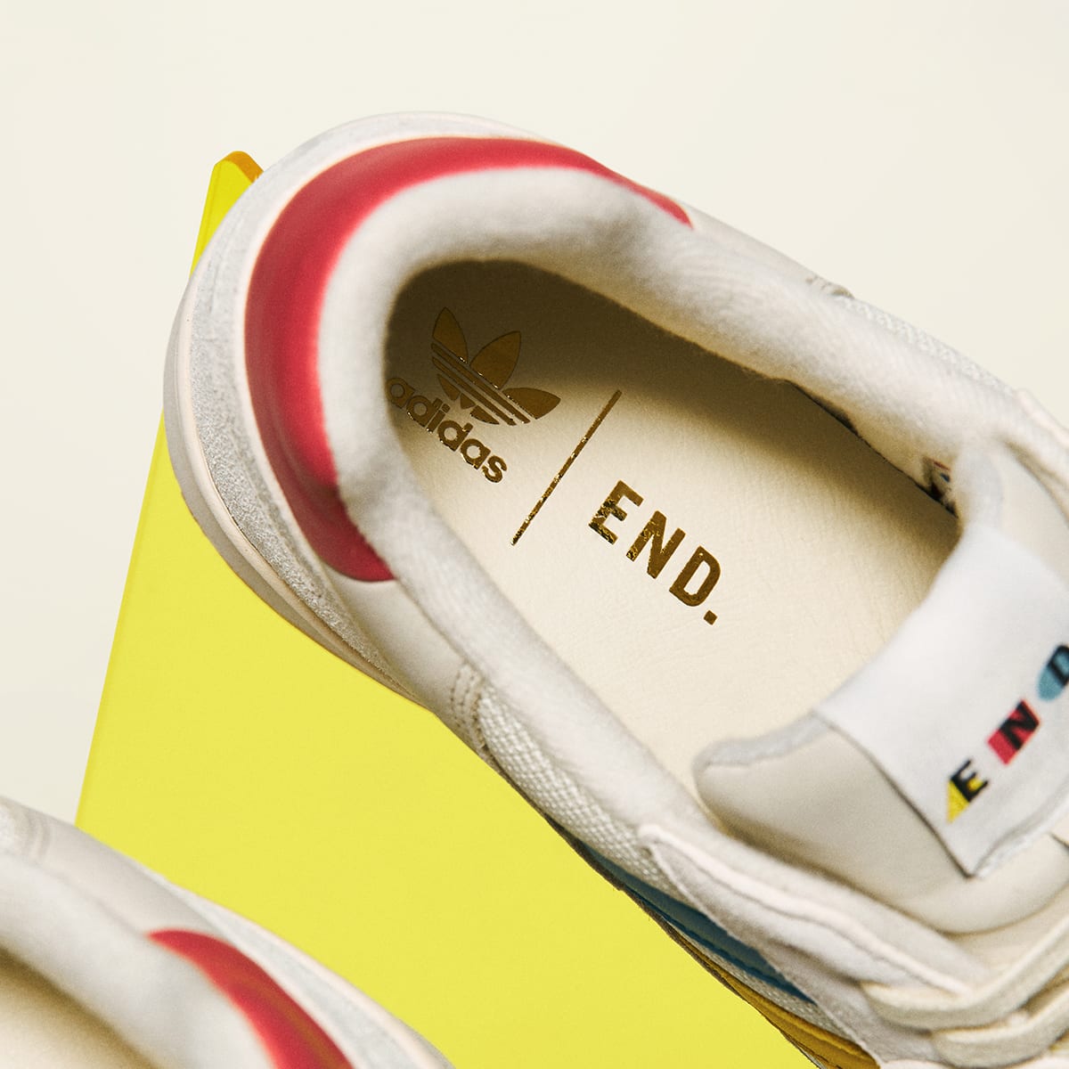 END. x Adidas ZX 420 (Off White & White) | END. Launches