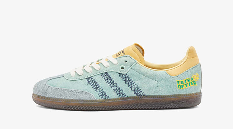 Adidas x Extra Butter Samba (Chalk White & Gum) | END. Launches