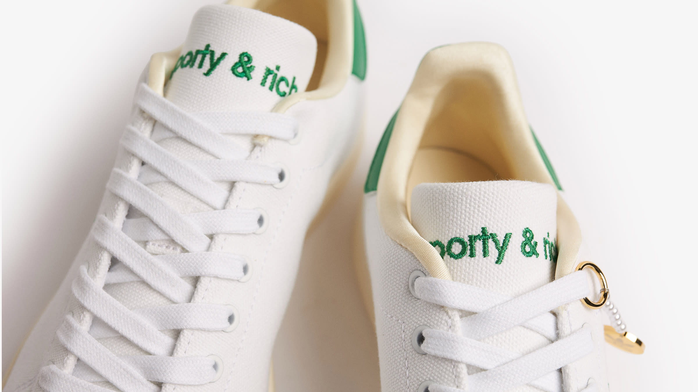 Adidas x Sporty & Rich Stan Smith (White, Green & Off White) | END