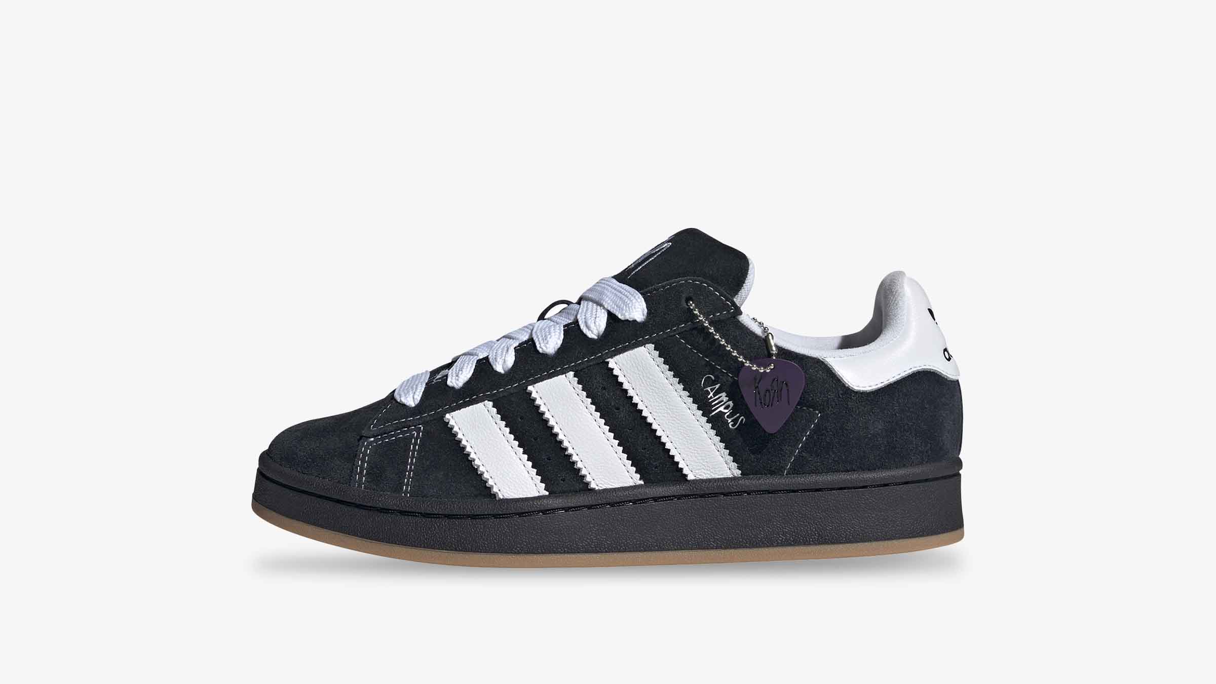 Adidas x KORN CAMPUS 00S (Black, White & Purple) | END. Launches