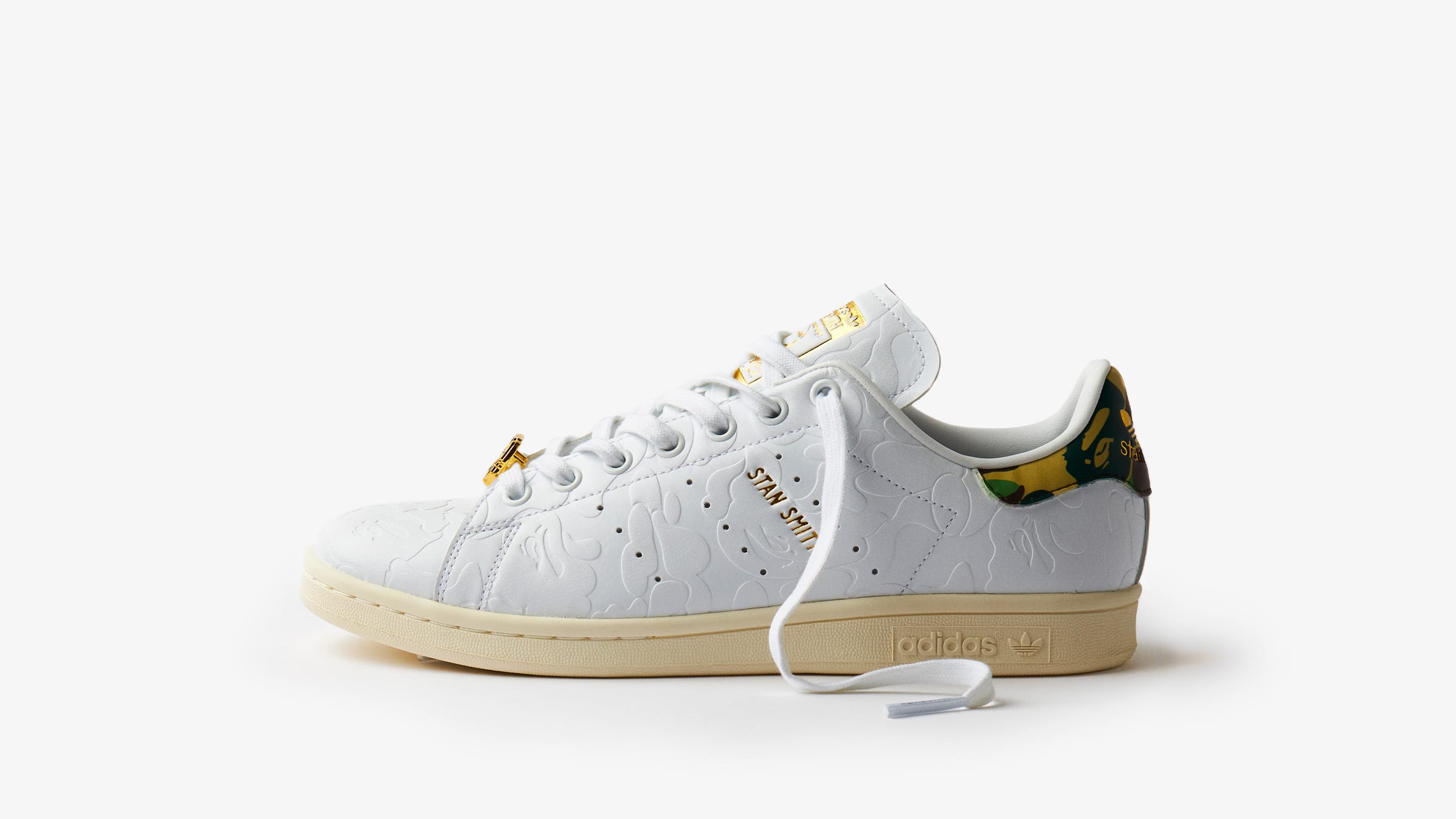 Adidas x BAPE Stan Smith (White & Off White) | END. Launches