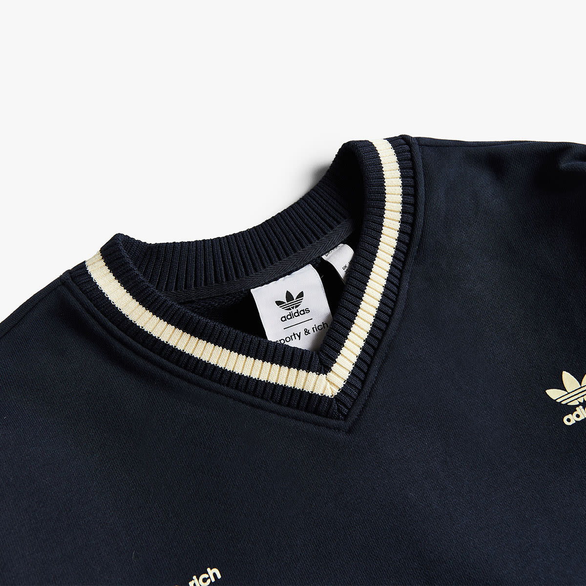 Adidas X Sporty & Rich V-Neck Sweater (Legend Ink) | END. Launches