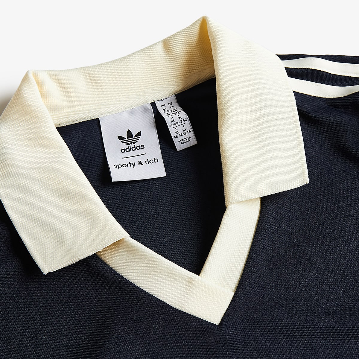 Adidas Originals x Sporty & Rich Soccer Jersey Navy/Cream