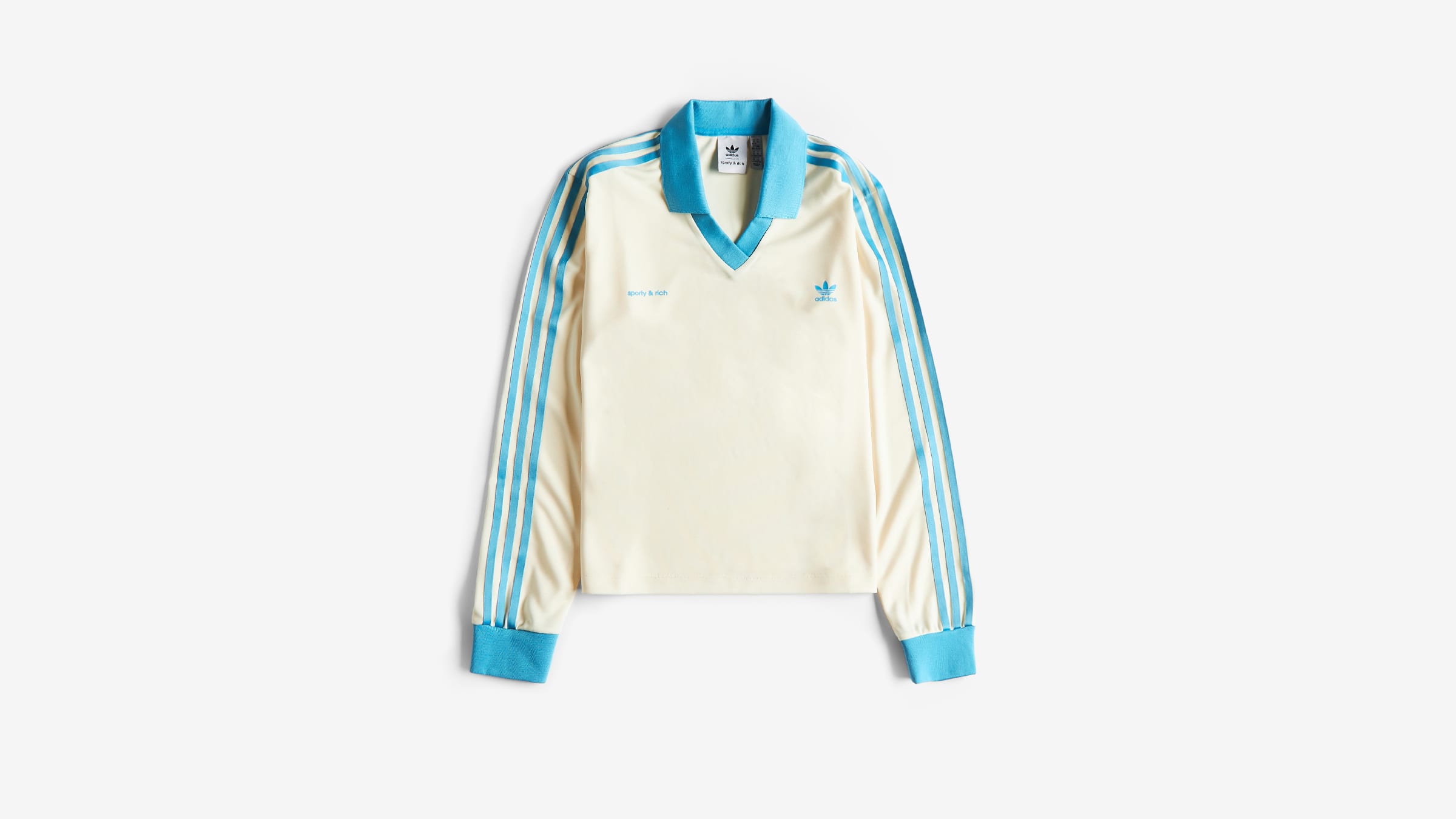 Sporty & Rich Off-White Adidas Originals Edition Soccer Polo