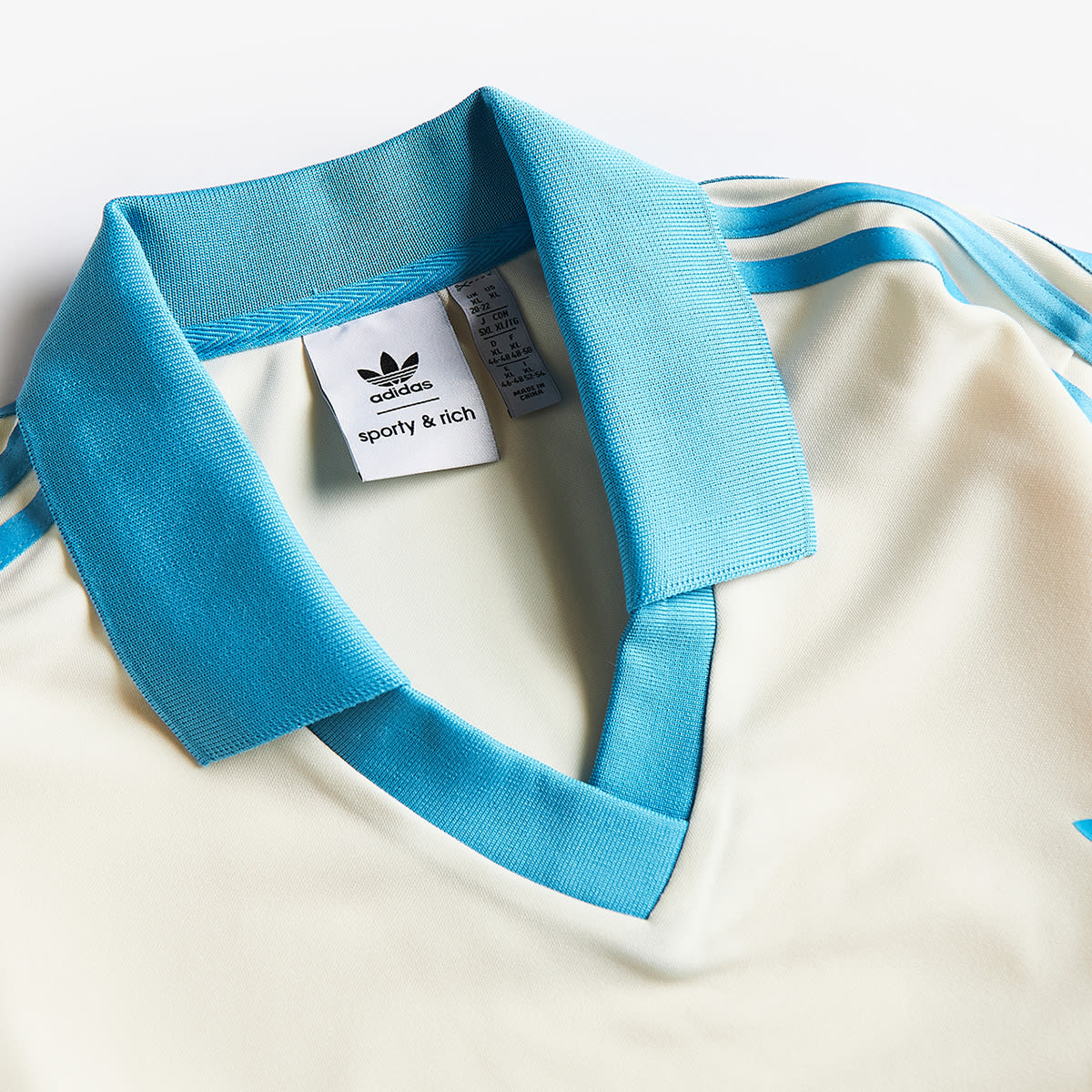 Sporty & Rich Off-White Adidas Originals Edition Soccer Polo