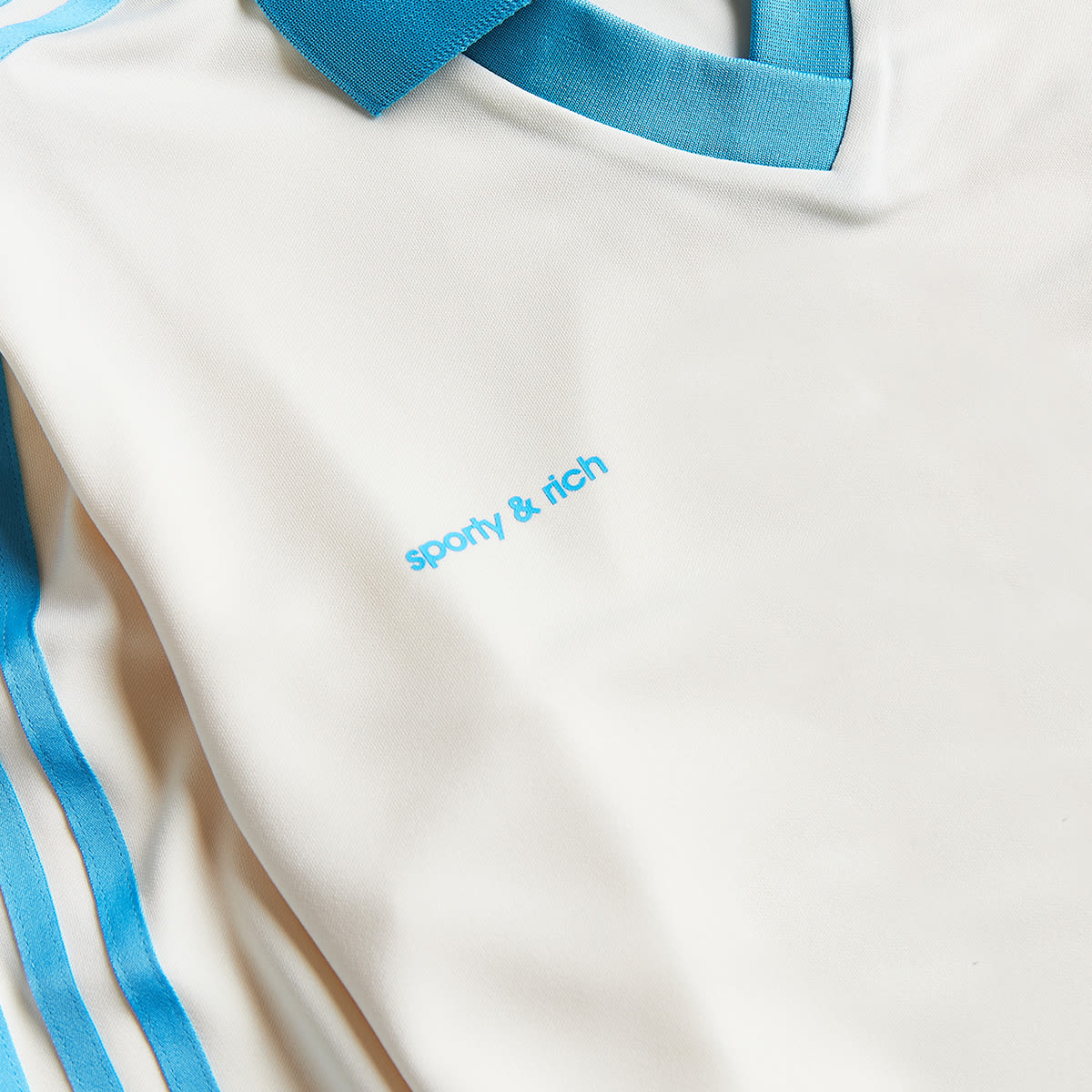 Adidas X Sporty & Rich Long Sleeve Soccer Jersey (Cream White