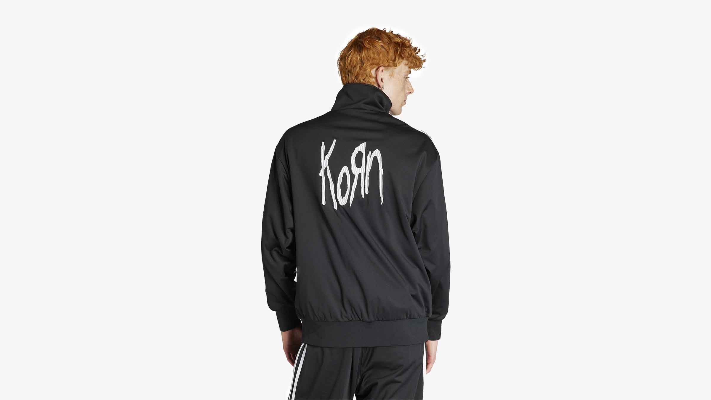 Adidas x KORN Track Top (Black) | END. Launches