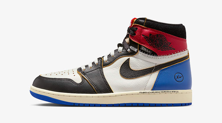 Air Jordan x Union x Fragment 1 Retro Hi OG Sneaker