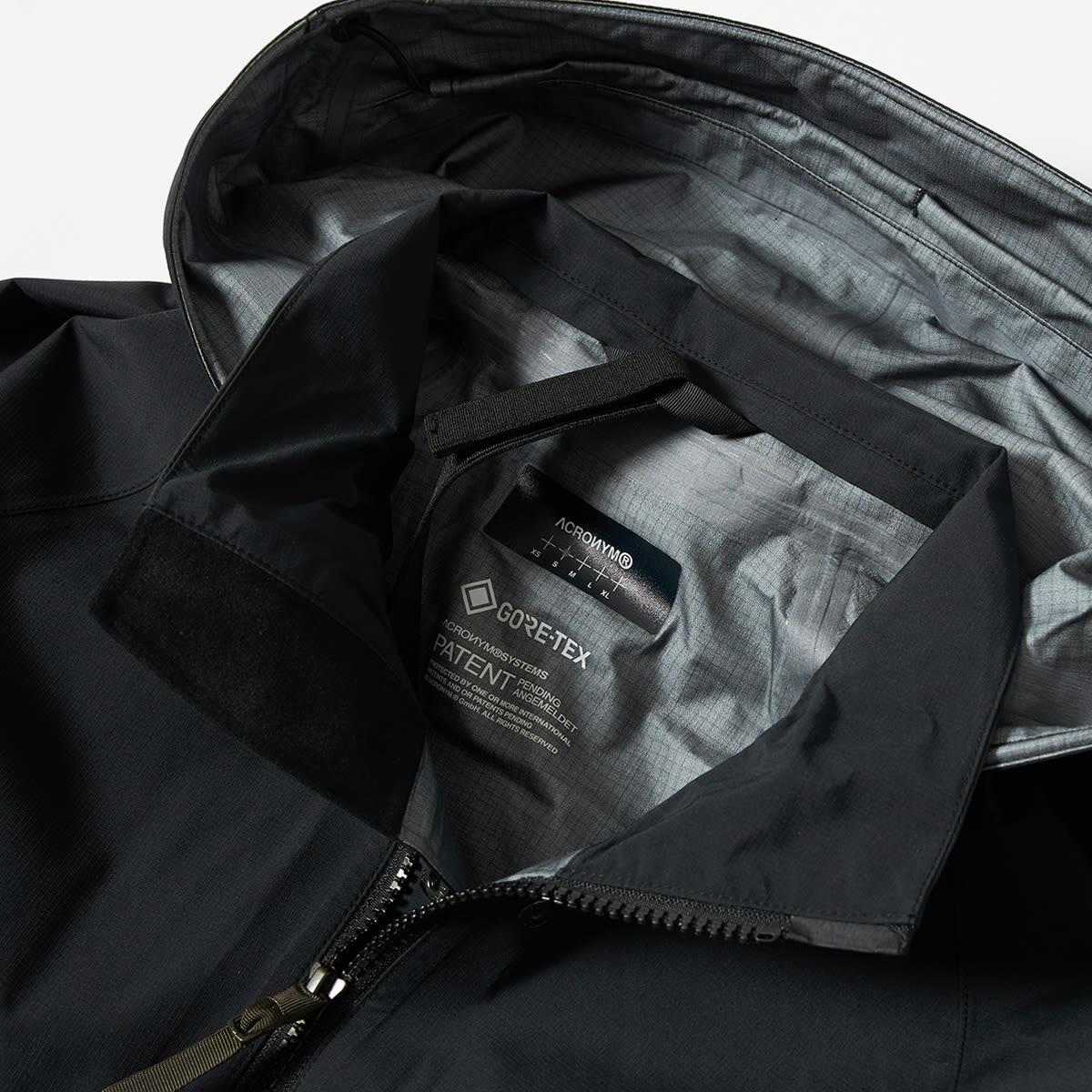 Acronym Goretex Removable Hood Jacket (Black) | END. Launches