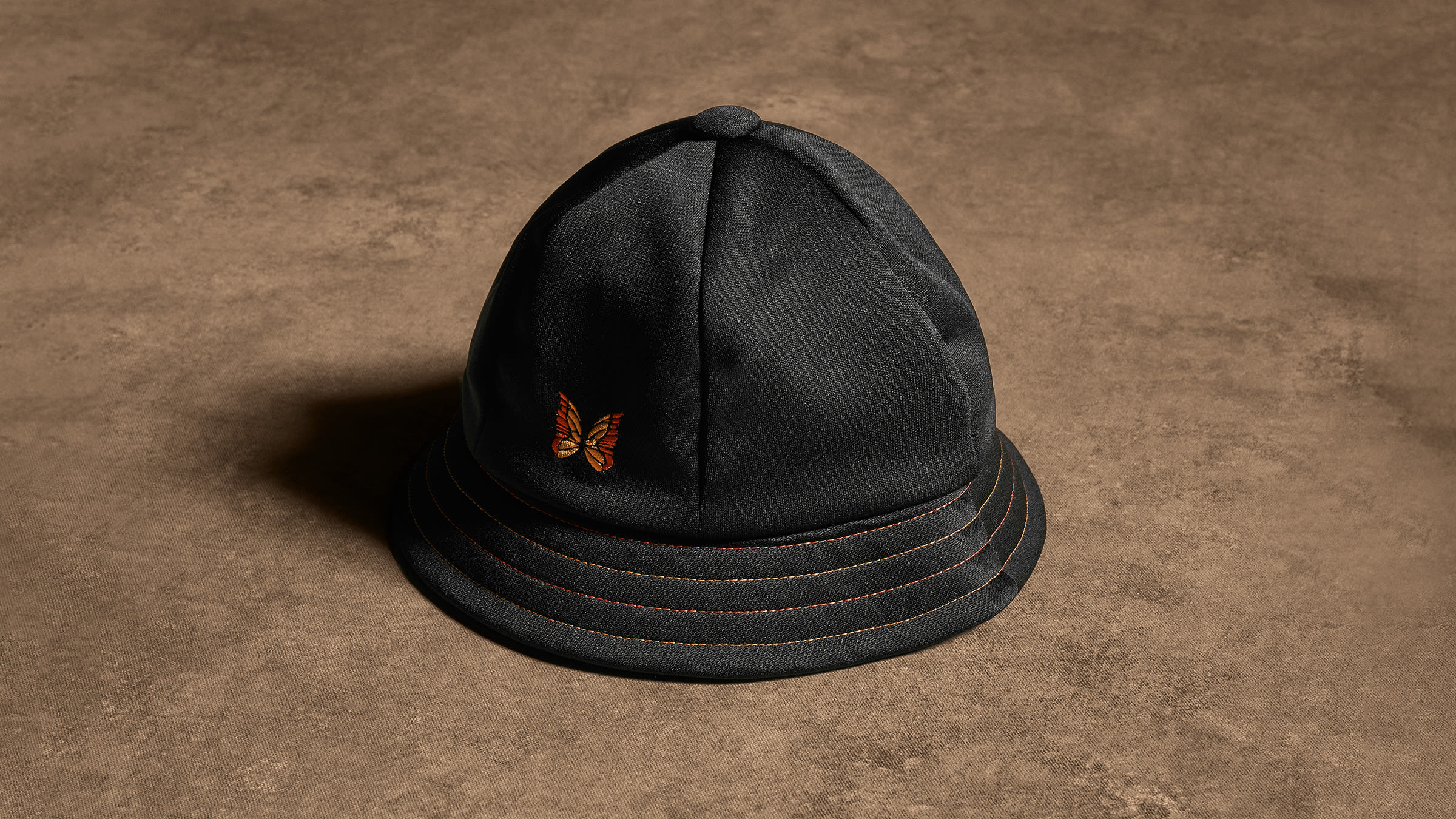 END. x Needles Bermuda Hat (Black) | END. Launches