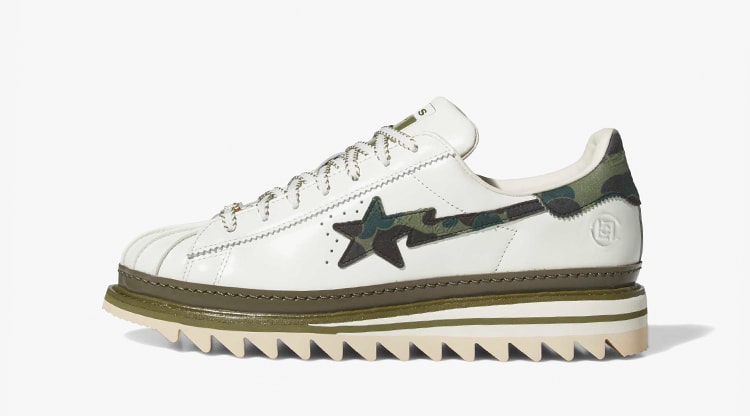 Adidas x CLOT x Bape Superstar by Edisen Chen Sneaker