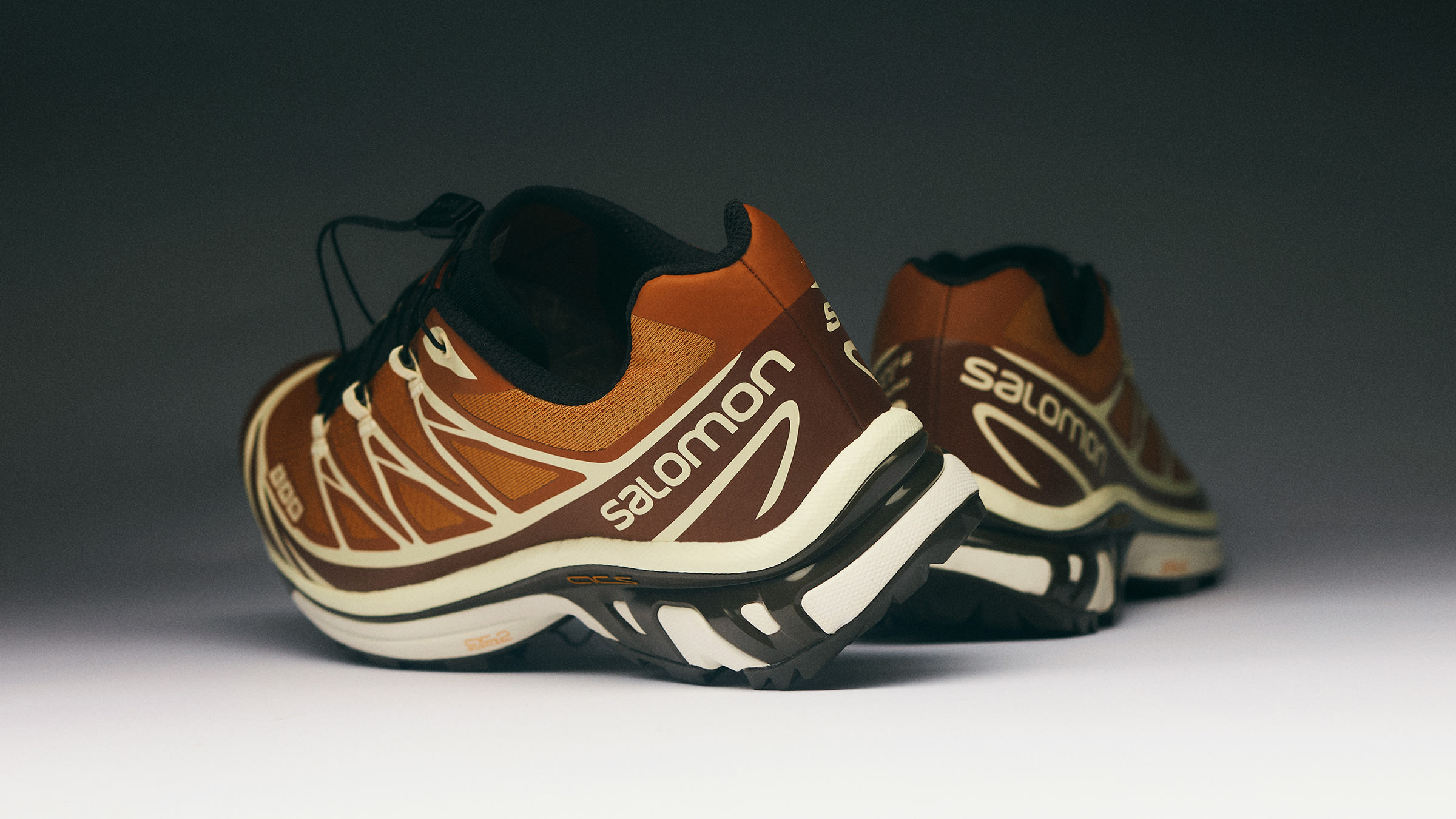 END. x Salomon XT-6 'Porcini' (Sugar Almond, Yellow & Wren