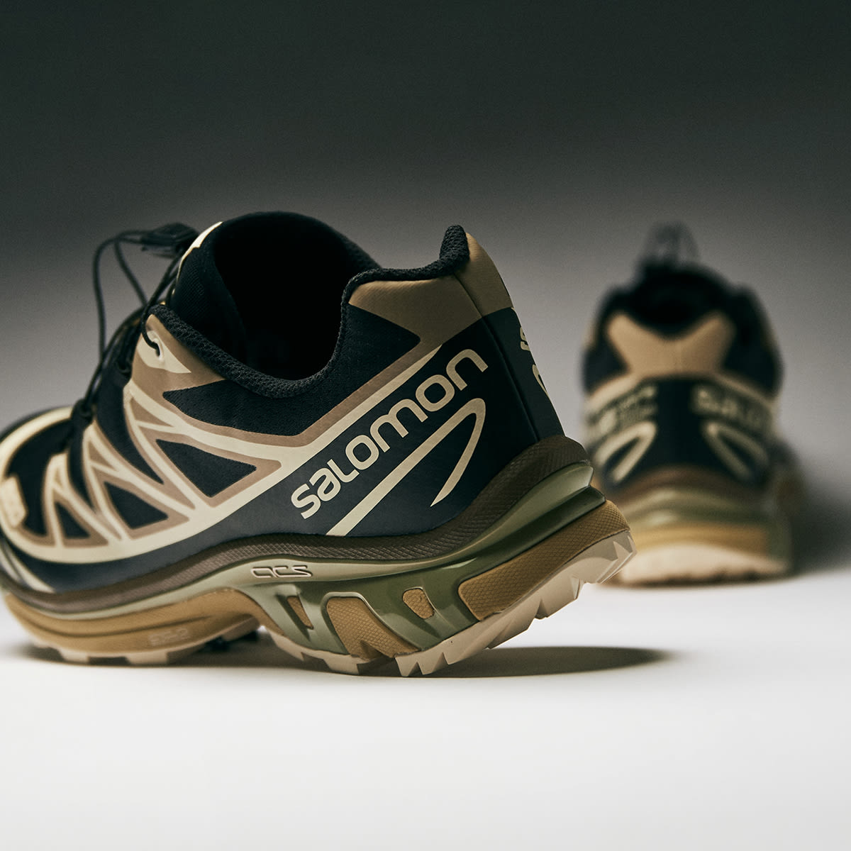 END. x Salomon XT-6 'Dark Truffle' (Black, Kelp & Moss) | END