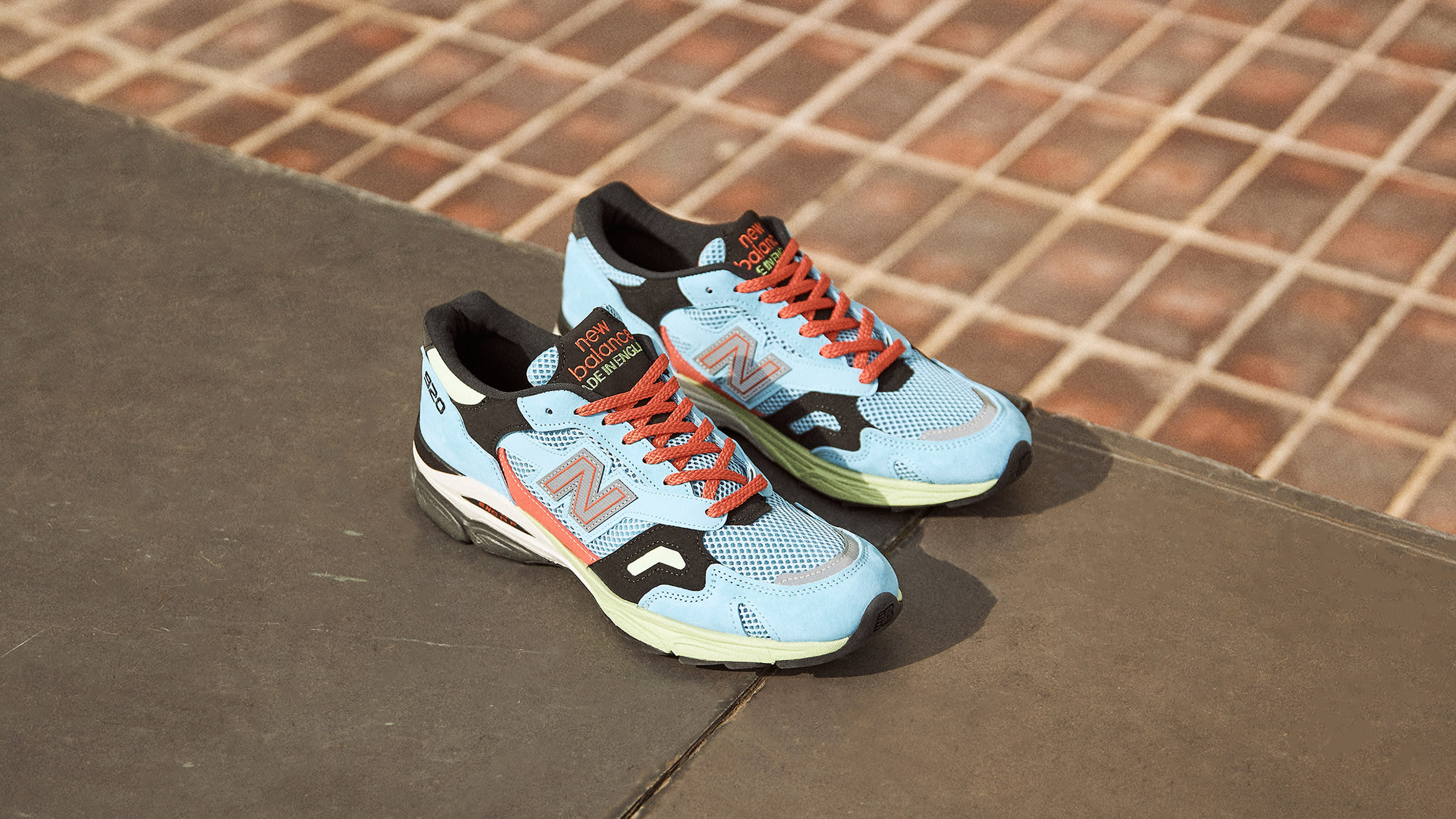 New Balance M920BKO - Made in England (Blue & Red) | END. Launches