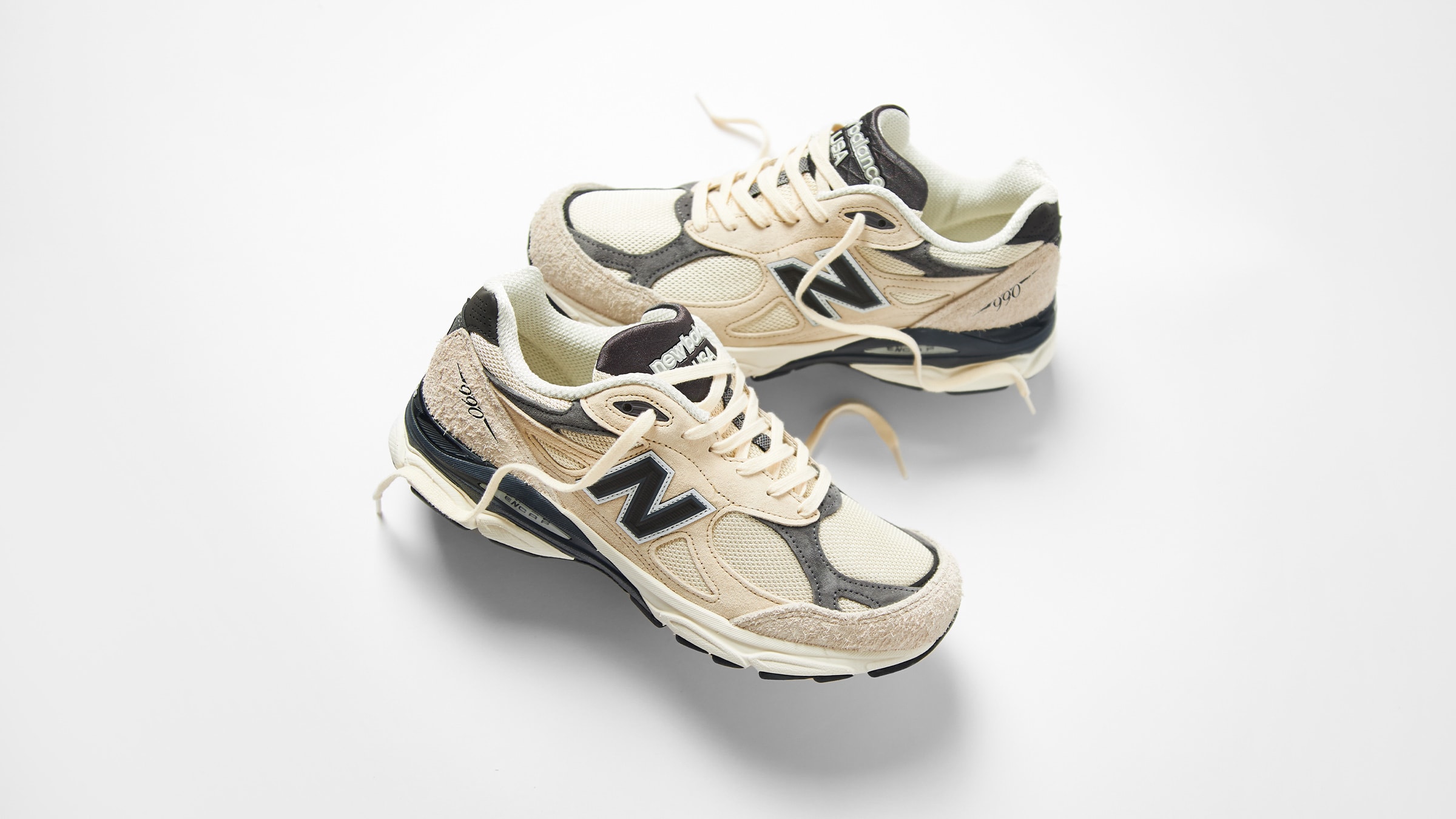 New Balance M990AD3 - Made in USA (Beige) | END. Launches