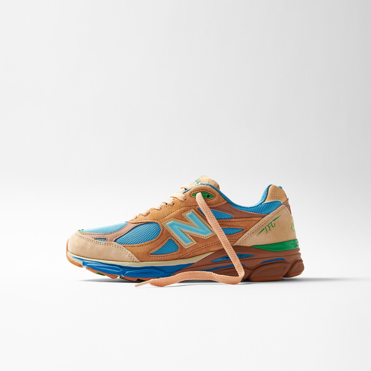 New Balance x Joe Freshgoods 990v3 (Beige, Aqua & Green) | END