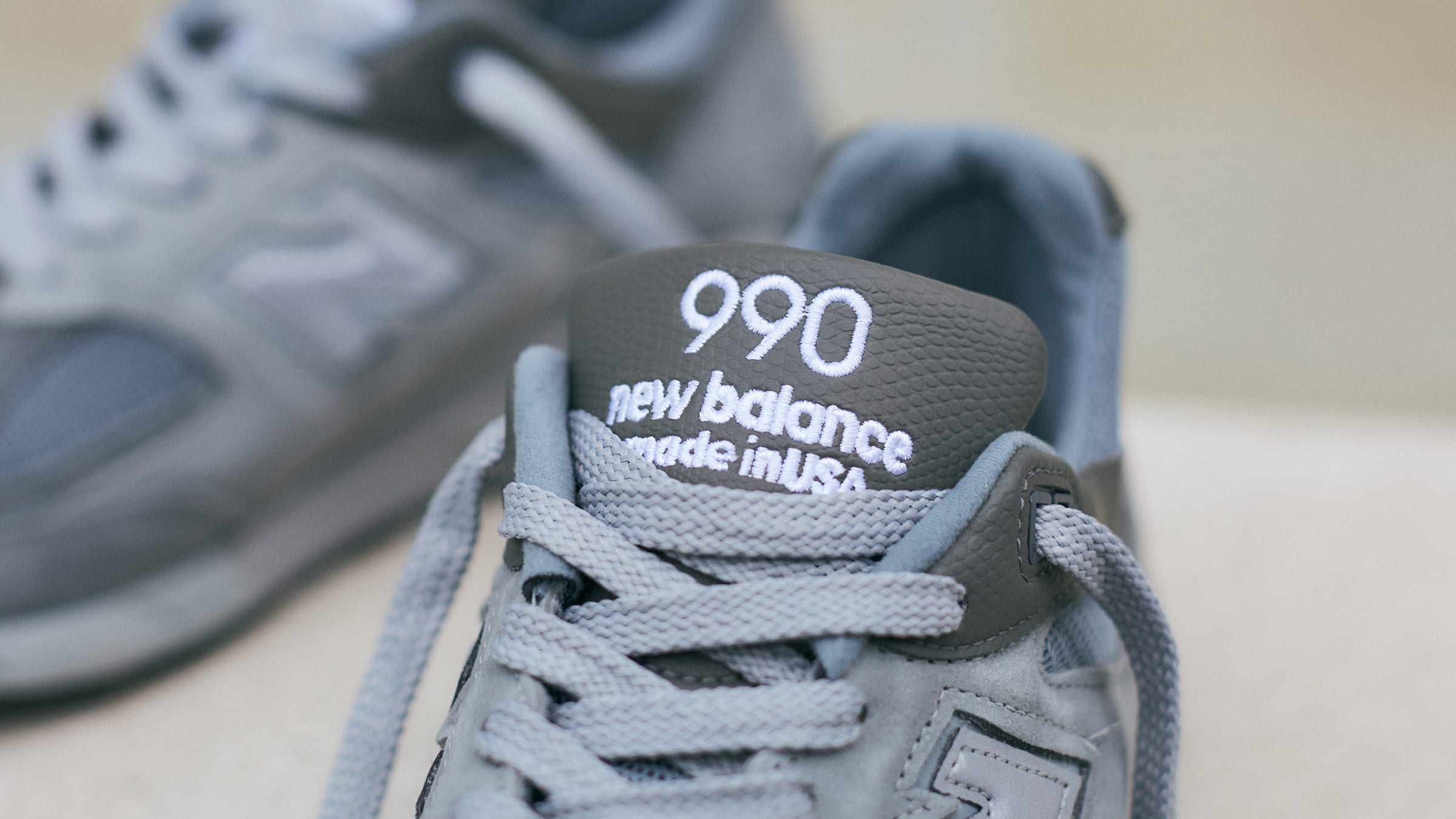 New Balance x WTAPS 990V2 - Made in the USA (Concrete) | END. Launches