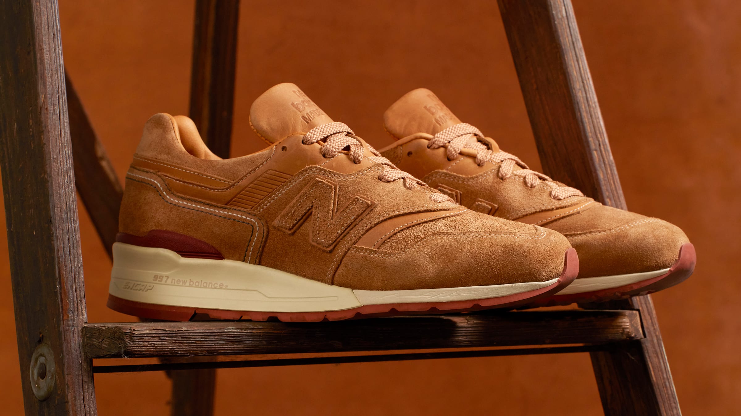 New Balance x Red Wing M997RW - Made in the USA (Tan) | END. Launches