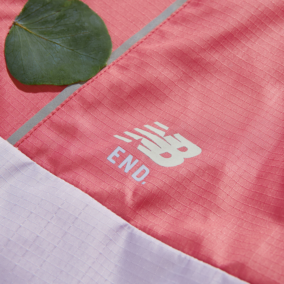 END. x New Balance 'Rainbow Eucalyptus' Windbreaker (Desert Rose