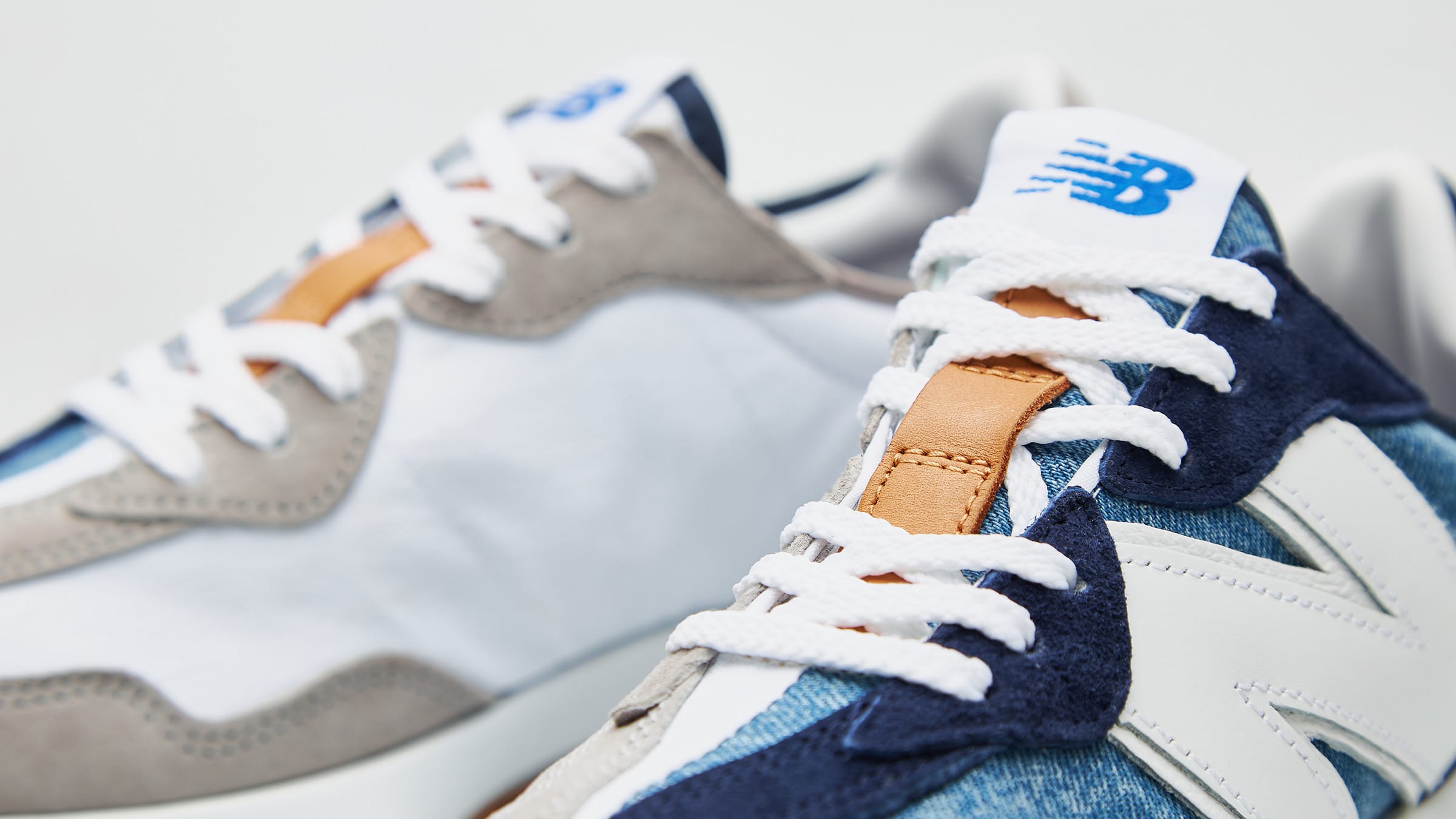 New Balance x Levi's MS327LVA (Indigo & Grey) END. Launches