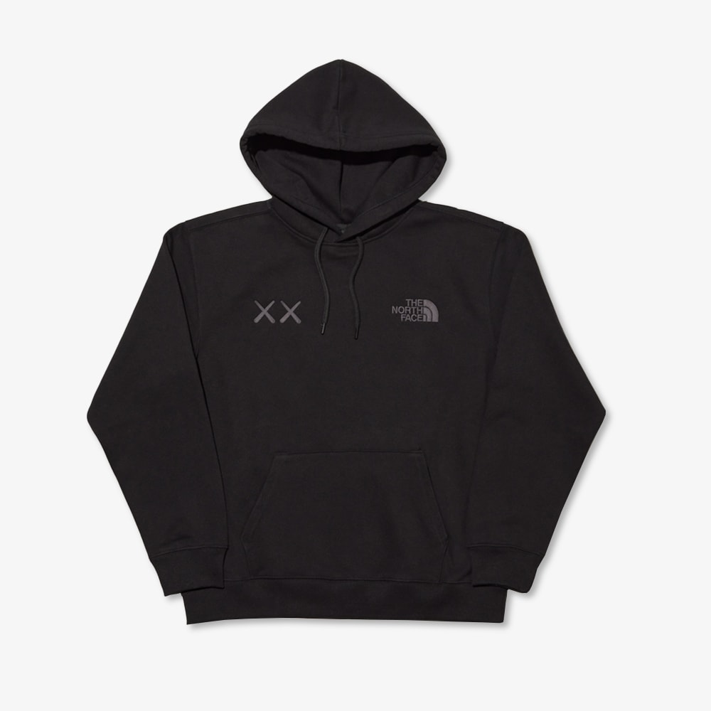 The North Face x KAWS Hoodie (Black) | END. Launches