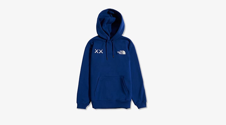 The North Face XX KAWS Popover Hoody (Bolt Blue) | END