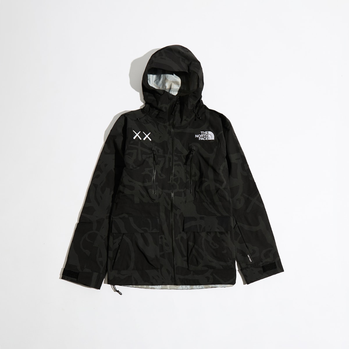 The North Face XX KAWS Freeride Jacket (Tnf Black Dragline Print